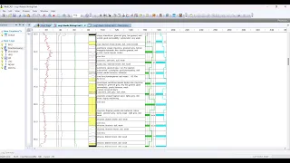 HOW TO INTERPRETA WELL LOG DATA CORELATION CUTTING DATA USING WELLCAD