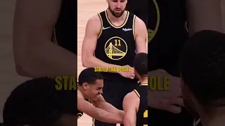 Jordan Poole ANNOYED Steph and Klay even before the punching incident