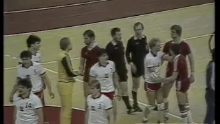 1985 CSKA (Moscow) - SC Dynamo (Berlin) 25-18 Men Handball European Cup Winners Cup, 1/4 final