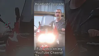 Honda Africa Twin: Headlight upgrade