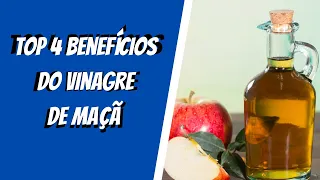 Top 4 benefícios do vinagre de maçã!