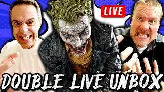 🔴DOUBLE LIVE UNBOX: Bermejo JOKER EX From Wayne Manor North & Central | Prime 1 Studio