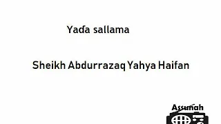 Sheikh Abdurrazaq Yahya Haifan: Yaɗa sallama