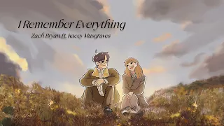 Vietsub | I Remember Everything - Zach Bryan (feat. Kacey Musgraves) | Lyrics Video