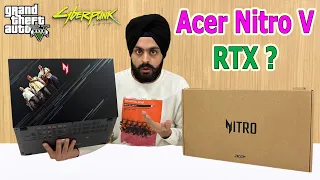 Acer Nitro V - Display Heating issue❓Unboxing & Review - 80 Games Tested 🎯🎯