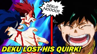 MHA MADE EVERYONE CRY! Deku loses his quirk as AFO bodies everyone! My Hero Academia Chapter 421