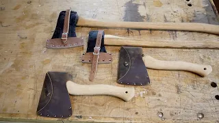 Leather Axe And Hatchet Sheaths From Amazon Review. Can You Find Quality Sheaths On Amazon??