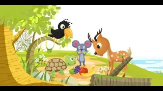 The Four Friends and The Hunter | Story for kids