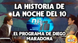 La historia de La Noche del 10: el programa conducido por Diego Maradona