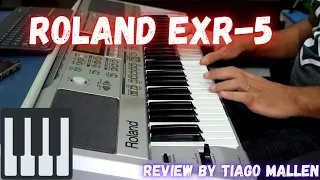 ROLAND EXR-5 ( ANO 2005 ) REVIEW FACTORY SOUNS by TIAGO MALLEN #roland #ex5r