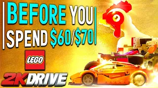 LEGO 2K DRIVE - HUGE Things to Know Before You SPEND $60/$70 (New Open World Lego Game 2023)