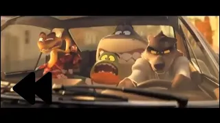 The Bad Guys trailer but it's just reversed