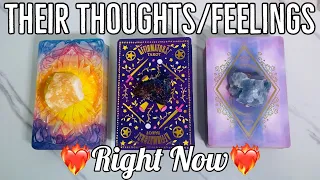 ❤️‍🔥Their current thoughts and feelings for you❤️‍🔥🔮pick a card love tarot reading🔮