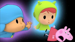 Pocoyo & Nina Thats Mine! & Peppa Pig Ouch! That Hurts! Sound Variations in 55 Seconds #2 | YOCOPOCO