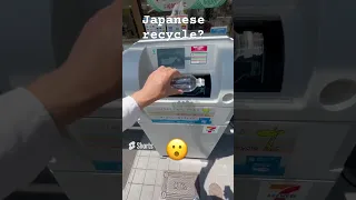 Recycling Plastic in Japan😮 #shortvideo #shorts #japan #recycle