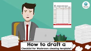 Toilet Cleaning Checklist #templatedownload