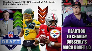 Reaction to Charley Casserly's 2021 NFL Mock Draft 1.0: Vikings Go Miami EDGE. (Not That One)