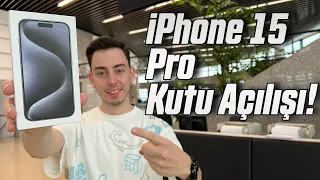 iPhone 15 Pro elimde! iPhone 15 Pro Max farkları!