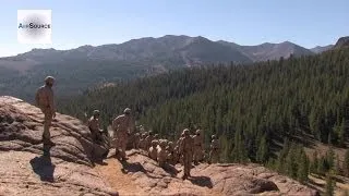 U.S. Marines Rappelling Exercise - Marine Corps Mountain Warfare Training Center