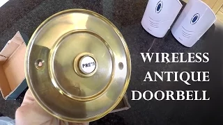 How to Make an Antique Doorbell Wireless