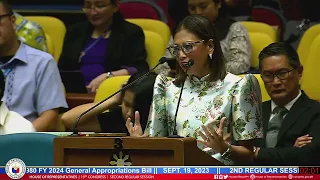 19th Congress 2nd Regular Session #23 Budget - HB No. 8980 FY 2024 General Appropriations Bill (1-2)