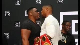 'SHUT THE F*** UP - LITTLE B****' - ANTHONY JOSHUA CONFRONTED BY 'BIG BABY' MILLER IN NEW YORK