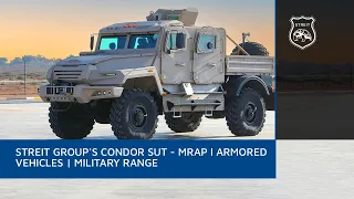 STREIT Group's Condor SUT - MRAP l Armored Vehicles | Military Range