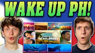 American Guys React to Wake Up in the Philippines: Philippines Tourism Ads 2020