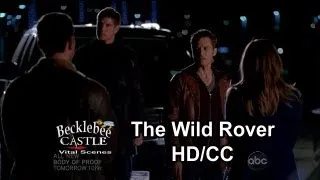 Castle 5x18 "The Wild Rover" Ryan's  Confrontation w/ the Mob & A Funny Team Rescue (HD/CCL-L)