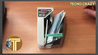 CONTADORA DE BILLETES PORTATIL V30 - Tecno Crazy