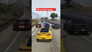 1000 HP Camaro ZL1 Cuttin Up In Traffic After Gas Stop - GTA V No Hesi