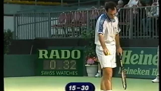 Davis Cup 1999 R1 - Federer vs Pozzi (Part 2)