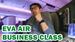 EVA AIR Review: Business Class LAX TPE 777-300ER