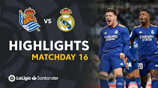 Resumen de Real Sociedad vs Real Madrid (0-2)