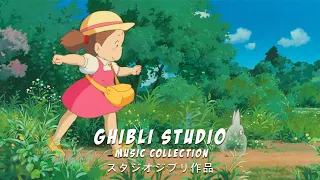 Studio Ghibli BGM Collection 🎶 Don't miss out on great relaxing music 🌹 My Neighbor Totoro