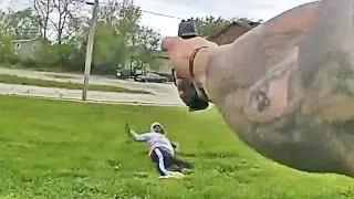 Officer Shoots Fleeing Suspect Who Reached Down To Pick Up a Handgun He Dropped