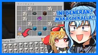 [ Hololive sub indo ] Barang Suisei sudah bisa diambil di kaela temple!!