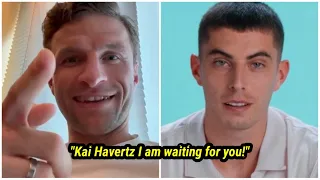Thomas Muller sends message to Kai Havertz and Arsenal after Champions League quarter-final draw 😂