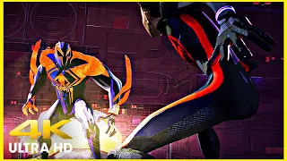 Spider-Man: Across The Spider-Verse (2023) - Miles Morales VS Spider-Man 2099 Scene [4K UHD]