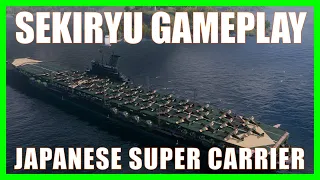 Sekiryu Japanese Aircraft Carriers World of Warships Wows CV Gameplay