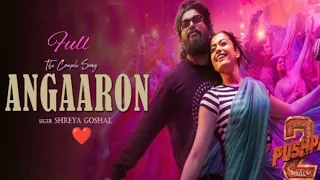 Angaaron (The Couple Song) Lyrical | Pushpa 2The Rule | Allu Arjun |Rashmika |Sukumar |DSP, Shreya❤️
