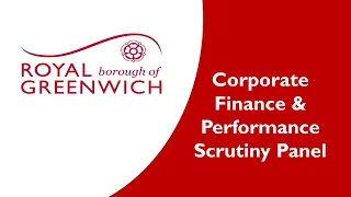 Corporate Finance & Performance Scrutiny Panel