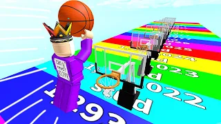 Roblox Dunking Race BUT I Have +1,683,994 Jump POWER!?!