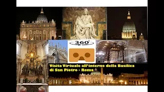 Entra nella Basilica di San Pietro con la Realta Virtuale.