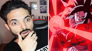 New LR SSJ4 Goku & LR Kaioken Spirit Bomb Goku Super Attack Animation Reaction | DBZ Dokkan Battle