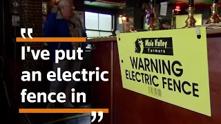 UK pub erects 'social distancing' electric fence