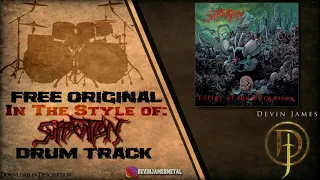 Suffocation Styled Free Original Drum Track - 215 BPM (FREE WAV & MIDI DOWNLOAD)