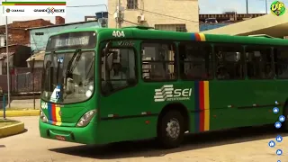 Dois belos ônibus articulados no Terminal  Joana Bezerra - Linha Ti Xambá / Ti Joana Bezerra