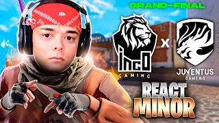 REACT da FINAL do MINOR | iNCO vs JUVEGG - STANDOFF 2