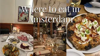 The best restaurants & cocktail bars in Amsterdam